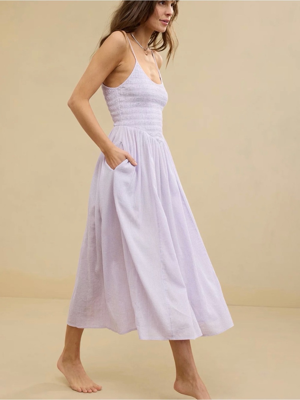 Aerie At the Barre Midi Dress